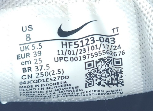 Nike Air Max 270 Low Womens Running Shoes White HF5123-043 VNDS Size 8 - Picture 6 of 6
