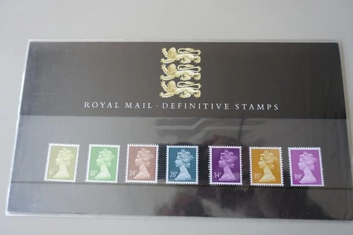 GB Royal Mail 6p-39p Machin Definitive Presentation Pack 25 Free UK P&P