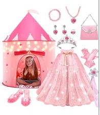 15Pcs Princess Castle Play Tent