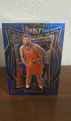 2024-25 Panini Select - Concourse Zion Williamson #28 Blue Scope Prizm /249