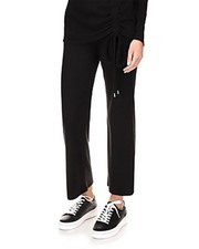 Michael Kors Women's Ribbed Knit Pocket Pull on Flared Pants Size M