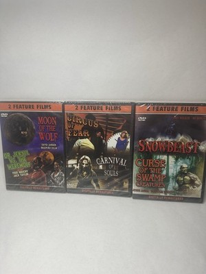 Retro Cult Classic Monster Sci-Fi Horror DVD Lot 6 Films Sealed