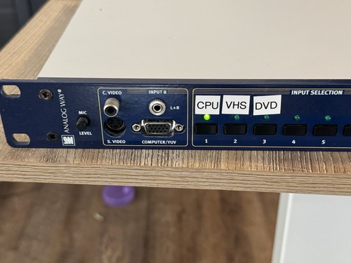 Analog Way Octo-Logo Hi-Res Logo Inserter Up-Down Scaler Switcher SCHNELLER VERSAND - Bild 2 von 12