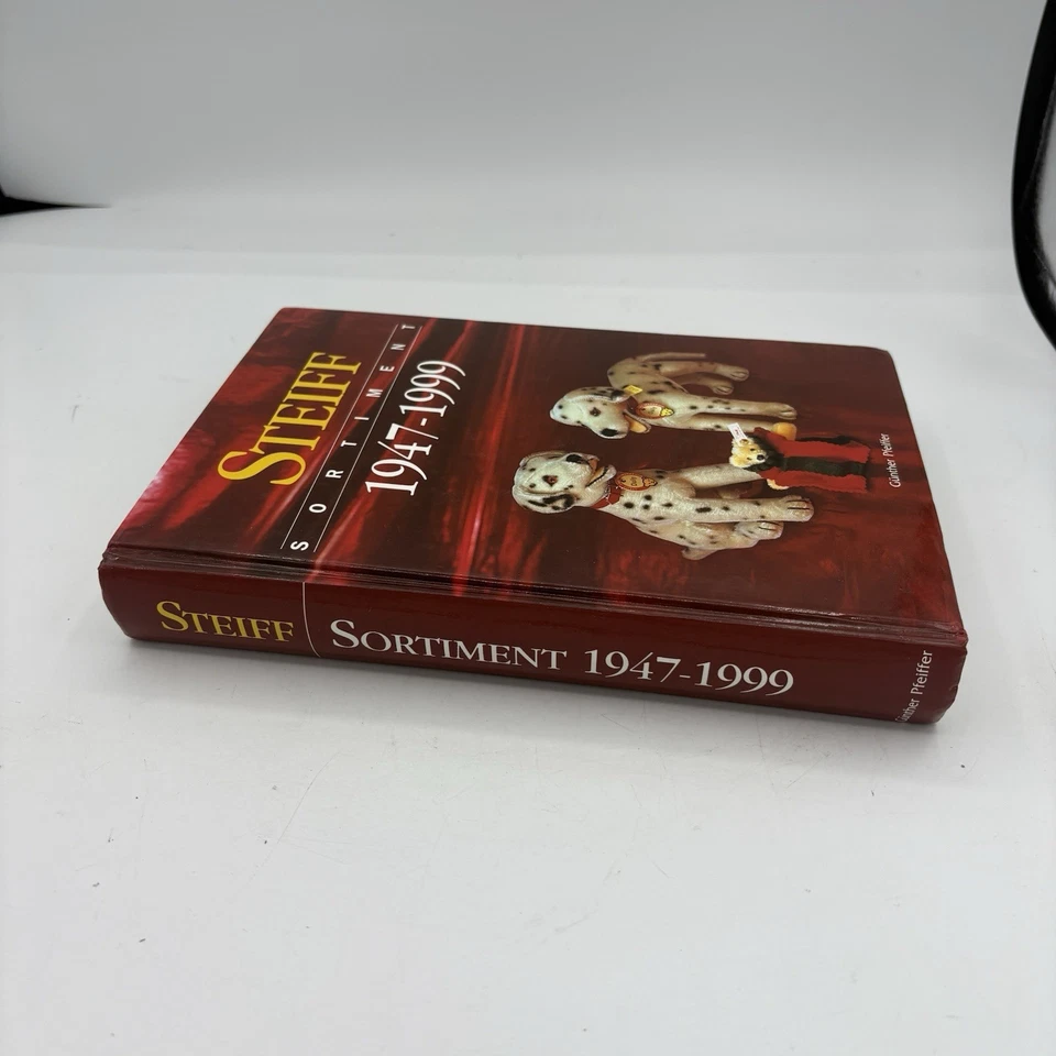 Steiff Sortiment 1947-1999 by Gunther Pfeiffer Identification Book Hardcover Foto 3 de 4
