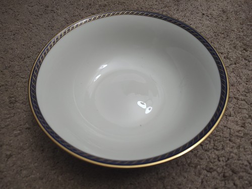 1990s Lenox Hamilton Presidential Collection Gold Serving Vegetable Bowl 9.5" - Picture 1 of 4