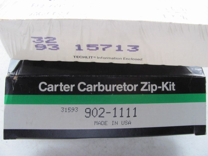 Carter 902-1111 Carburetor Rebuild Kit - 1979-1979 HONDA