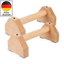 Handstand Stütze Holz Parallettes Liegestüt...