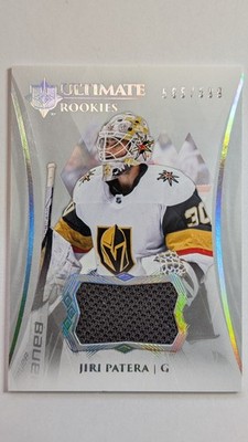 2023-24 UD Ultimate Collection #160 Jiri Patera Ultimate Rookies Jersey #/599