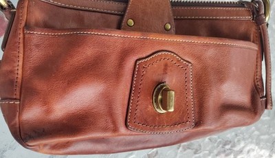 Coach SMALL 10326 Vintage Cognac 65th Anniversary Legacy Leigh