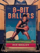2025-26 Topps Flagship Ace Bailey RC 8 Bit Ballers 8b-35 Utah Jazz