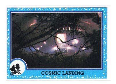 1982 Topps E.T. Extra Terrestrial Cosmic Landing #71