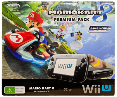Nintendo Wii U 32GB Mario Kart 8 Premium Pack PAL Boxed | eBay