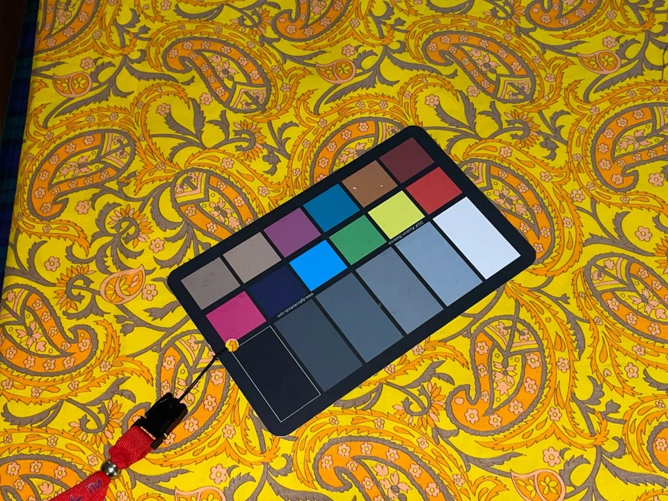 Por 1/2 yarda 1960 Mod Paisley Tela Algodón Amarillo Naranja Rosa BTHY 18" X 43" Foto 4 de 4