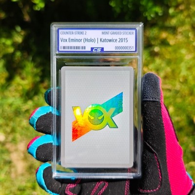 Vox Eminor Holo Katowice 2015 Graded Card | Custom Illustration Card