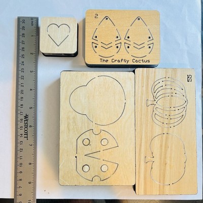 Set Of 4 Sizzix Cutting Dies