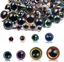 80 Pieces 10-24Mm Safety Eyes for Amigurumi,Eyes for Crafts with Washers,Stuffed