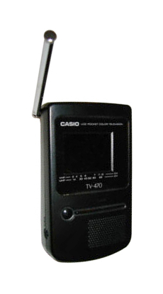 VTG Casio TV EV-510 Portable Personal Super Crystal Vision 2.5