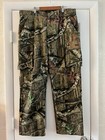 Game Winner Pants Mens Large Camouflage Cargo Pockets Hunting Convertible Belted — photo 1
