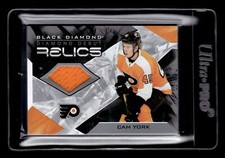 2021-22 Black Diamond Diamond Debut Relics #DDCY Cam York - EXACT SCAN