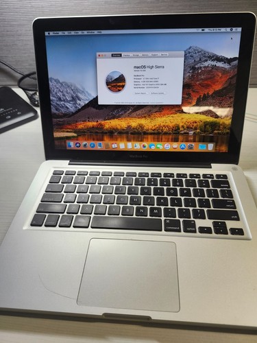 Apple MacBook Pro (13,3", 4GB, 120GB SSD, High Sierra, A1278, Mitte 2012)
