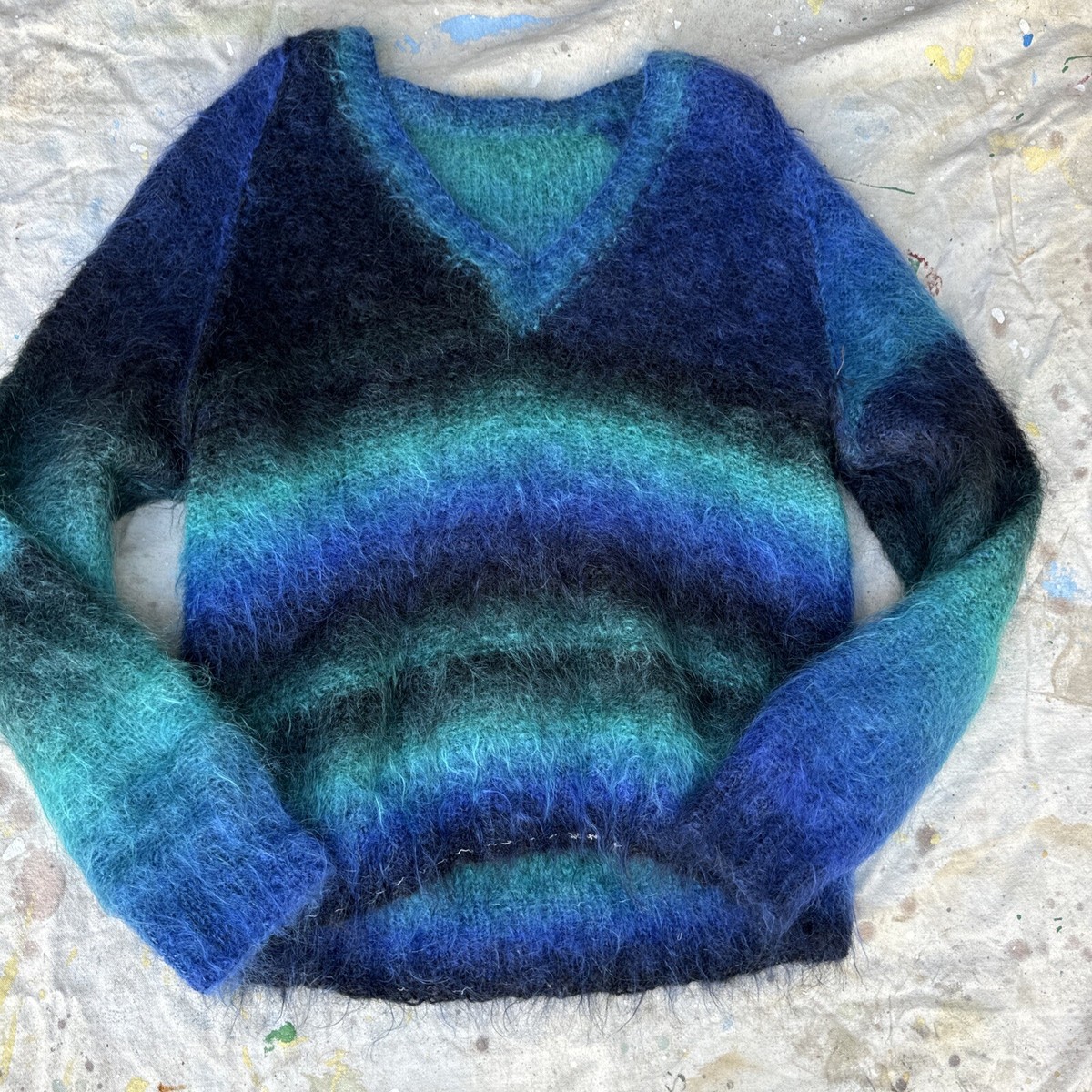 トップス 60s mohair pull over knit \"made in usa\" トップス 60s mohair pull over knit 