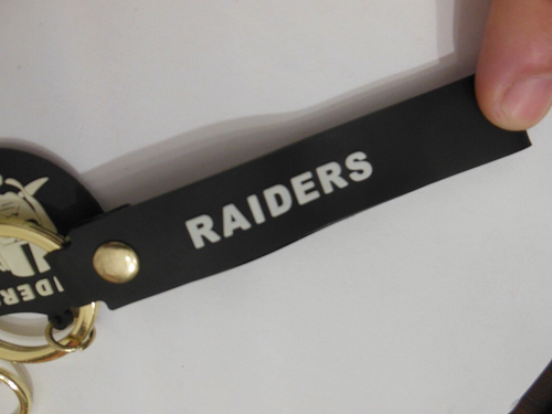 RAIDERS  ** Keychain  3D ** LARGE  SIZE  ** Free  Shipping - Picture 6 of 6