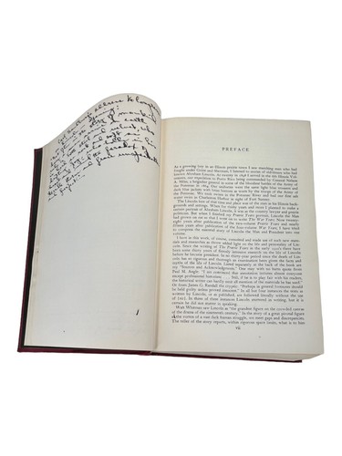 Carl Sandburg, Abraham Lincoln;The Prairie Years & The War Years One-Volume&More - Imagen 8 de 24