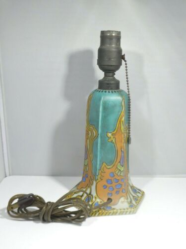 AUTHENTIC EARLY 20TH C GOUDA MOORISH LAMP - Picture 3 of 6