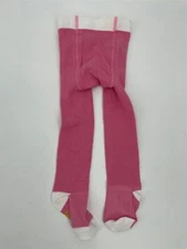 Mini Boden Tights Mini Pink Ivory NEW NWOT K1