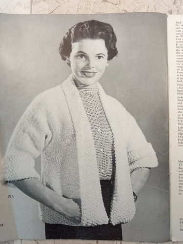 Diamond Fairknit 40er 50er Vol 21 Vintage Strick Häkel Mode Muster Perlen Taschen + - Bild 8 von 10