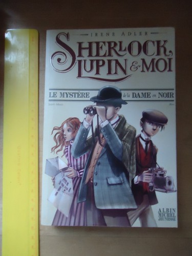 LOT 15 LIVRES SHERLOCK LUPIN & MOI ALBIN MICHEL JEUNESSE IRENE ADLER ROMAN LIVRE - Picture 2 of 3