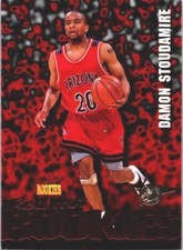 1995 Signature Rookies  Damon Stoudamire Red Hot Rookie Card#4