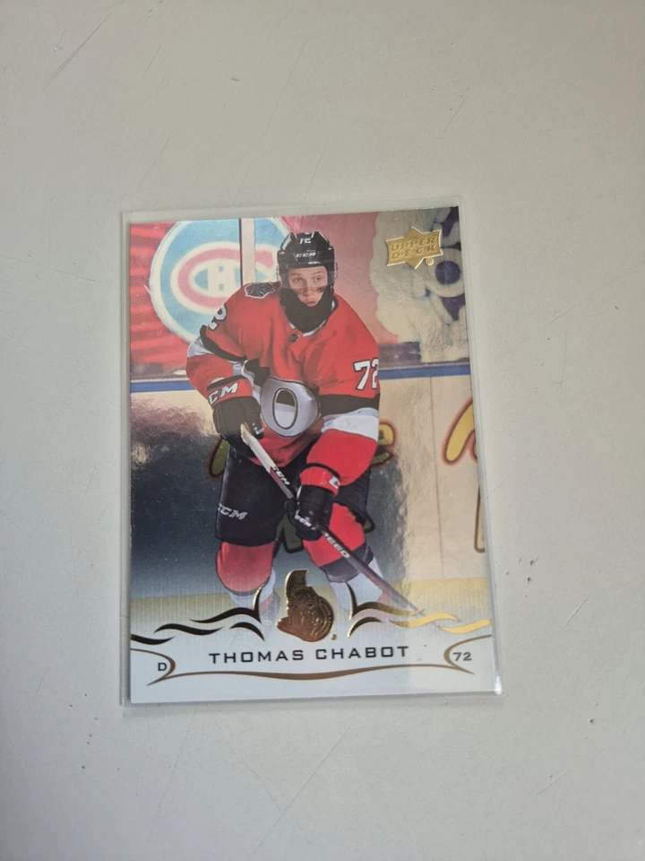 2018-19 Upper Deck Thomas Chabot Silver Foil #126 Ottawa Senators - Photo 1/1
