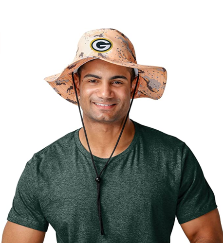 Packers Hat Boonie Bucket Cap Shaded 