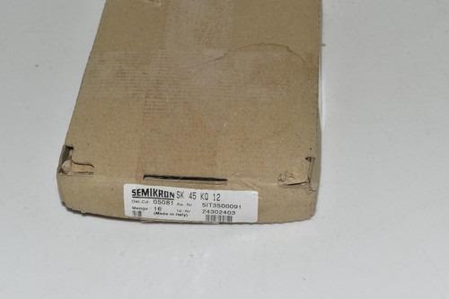 ^^ SEMIKRON SK 45 KQ 12 POWER SUPPLY MODULE LOT OF 16 - NEW (FMB7) - 第 1/3 張圖片