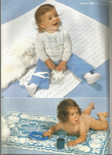 Strick- & Häkelanleitungen Baby Kleinkind Socken Fäustlinge Mützen Leggings Mäntel B50 - Bild 9 von 12