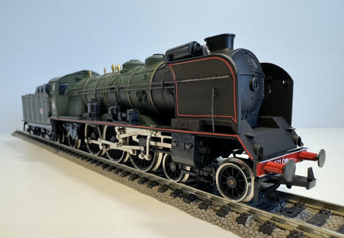 JOUEF SNCF LOCOMOTIVE VAPEUR 231K72 DIJON HO (ref J781) EUR 49,99