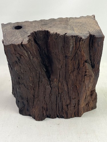 Hand Craved Zodiac Ram Wood Rustic - Picture 5 of 7
