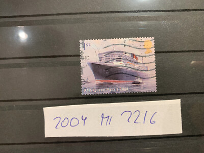 GB England 2004 MI 2216 Schiffe Queen Mary 2 selbstklebend s/a gestempelt used