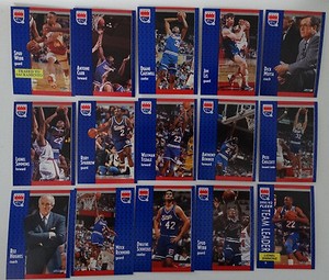 1991-92-Fleer-Sacramento-Kings-Team-Set-Of-15-Basketball-Cards