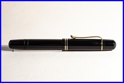 1940 PELIKAN 100N Schwarz Kolben Füller flex B 14C Gold Feder