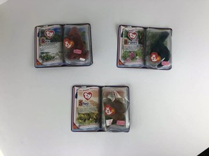 dinosaur trio beanie babies