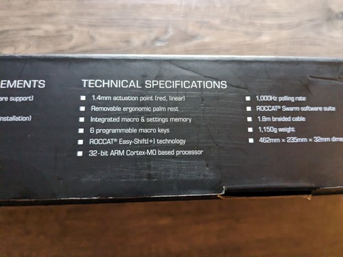 ROCCAT Vulcan 121 RGB Mechanical Gaming Keyboard - Picture 11 of 12