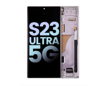 OLED Assembly With Frame Compatible For Samsung Galaxy S23 Ultra 5G
