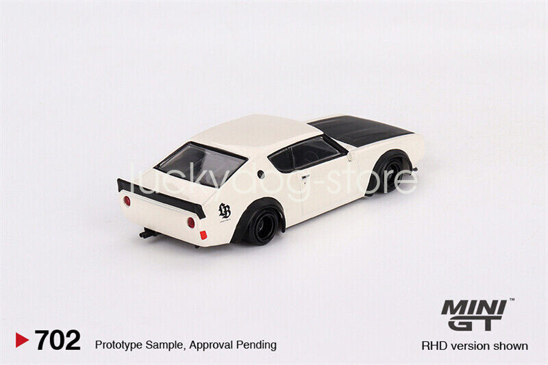 ミニカー MINI GT NISSAN SKYLINE KENMERI LIBERTY MINI GT 1:64 Scale Skyline Kenmeri Liberty Walk Diecast