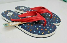 SPERRY 'Wharf' Nautical Thong Flip-Flops Women's Sandals Asst Sizes NEW STS84295