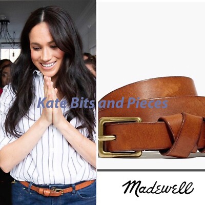 Saddle Leather Crisscross Skinny Belt Madewell NEW RARE FIND