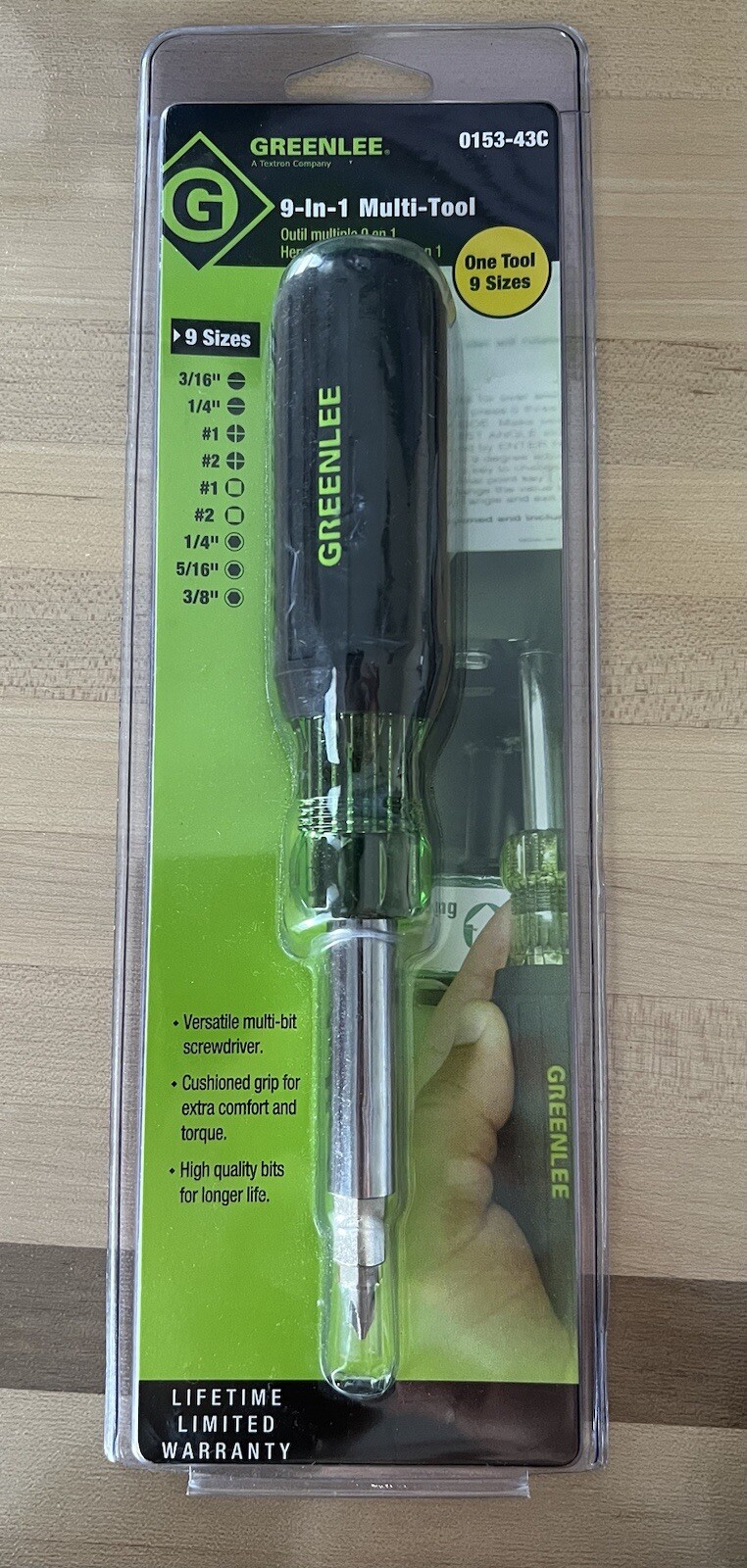 Greenlee 9in1 MultiTool Screwdriver, NEW! eBay