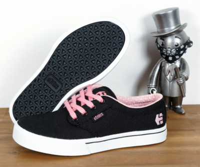 Etnies Skateboard Skate Schuhe Shoes Jameson 2 Eco Kids Kinder Black Pink 2/33
