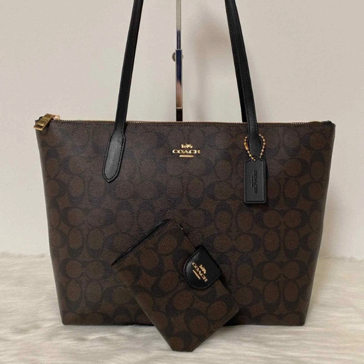 Coach Zip Top Tote